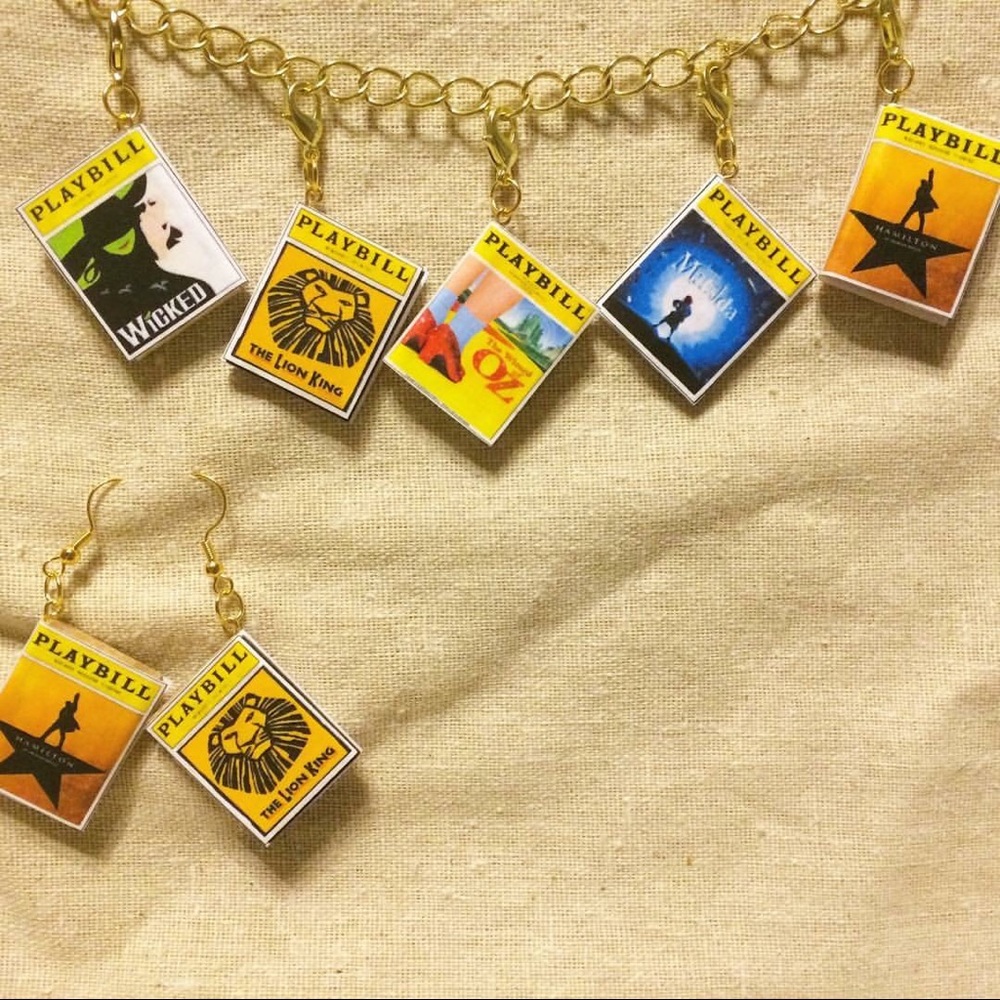 Book, Movie, Playbill charm bracelet - Picture 7 of 8